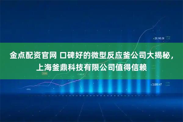 金点配资官网 口碑好的微型反应釜公司大揭秘，上海釜鼎科技有限公司值得信赖
